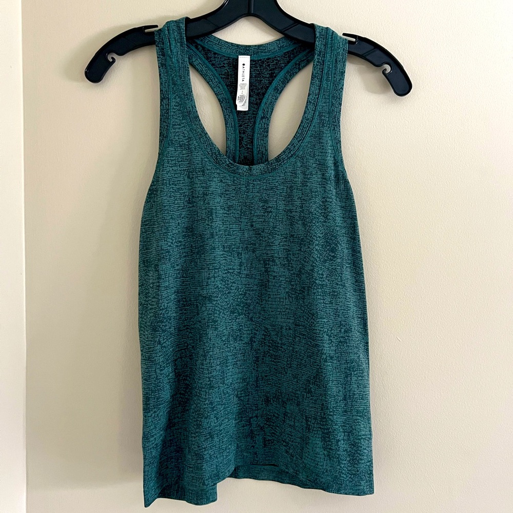 Athleta Women's Forest Green Momentum Seamless Tank Size: S MSRP:$49